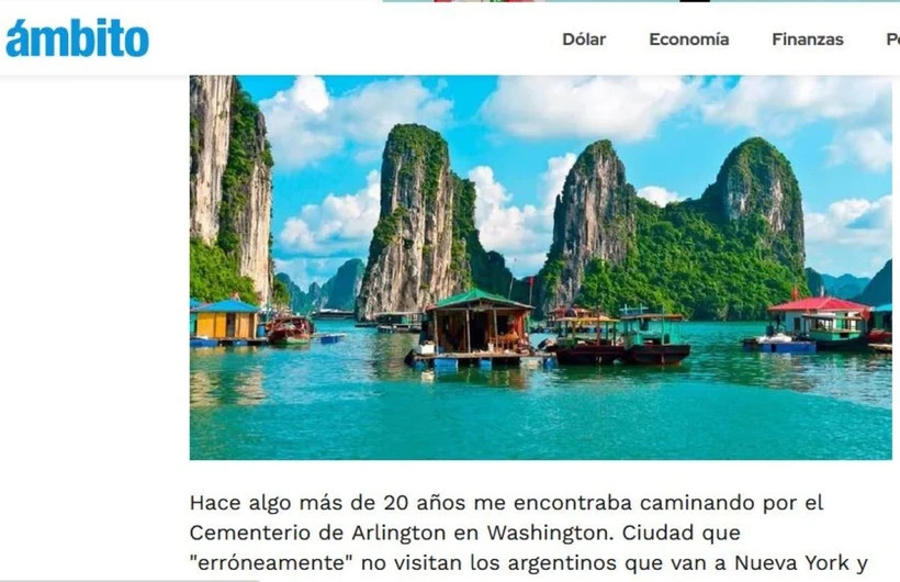 South American media spotlight beauty of Vietnam's land, people, culture