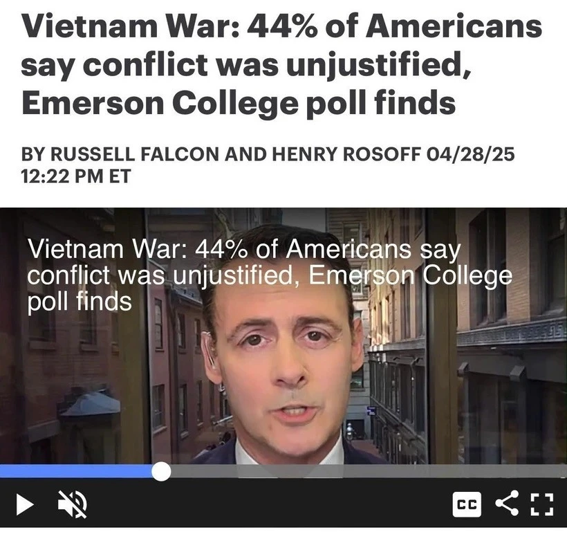 Vietnam War – most unjustified conflict of 20th century: US college poll