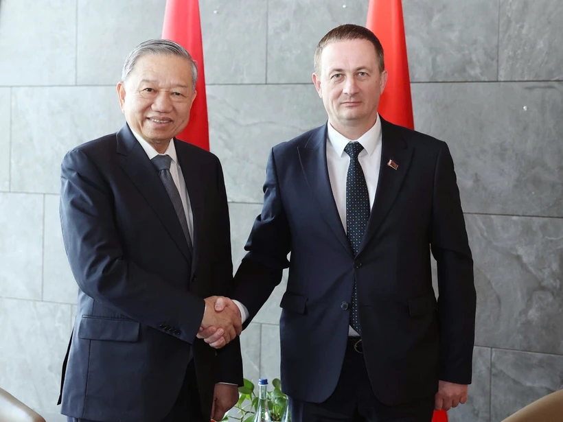 Party General Secretary meets with Belarusian PM